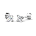 BJE0056 — Earrings - 9k White Gold