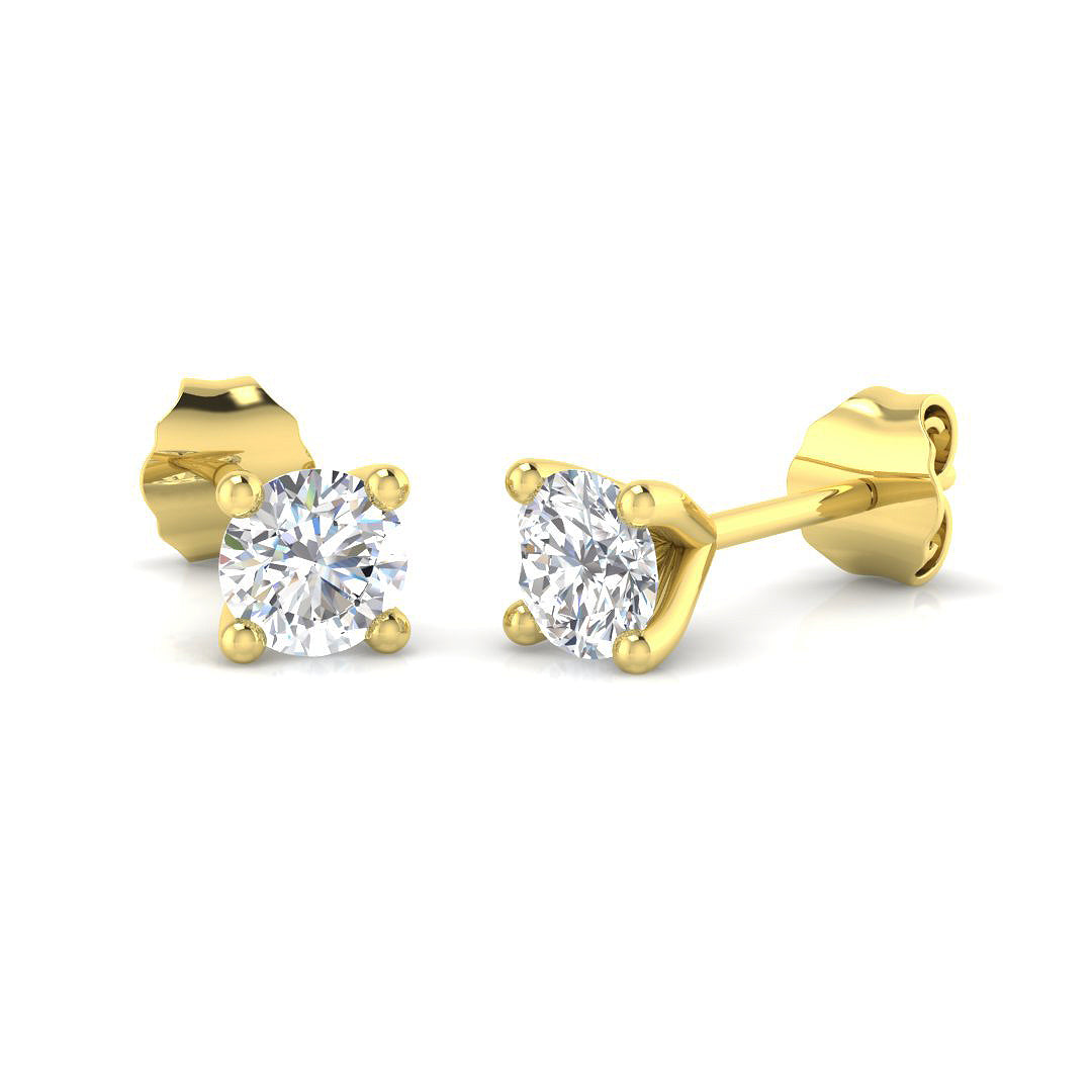 BJE0056 — Earrings - 9k Yellow Gold