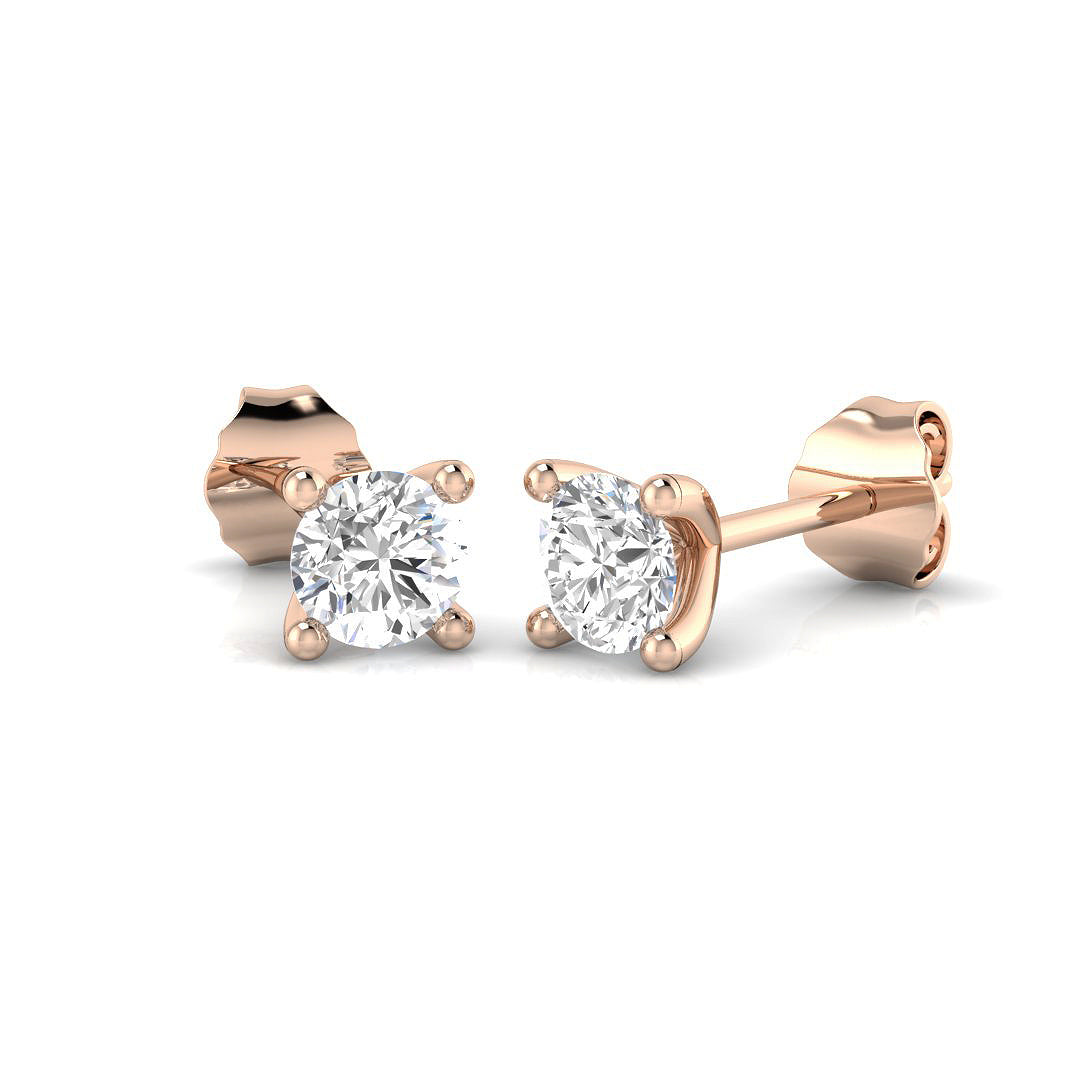 BJE0057 — Earrings - 9k Rose Gold