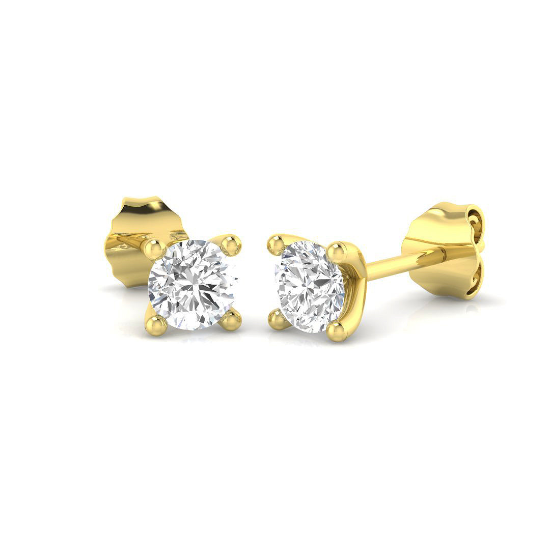 BJE0057 — Earrings - 9k Yellow Gold
