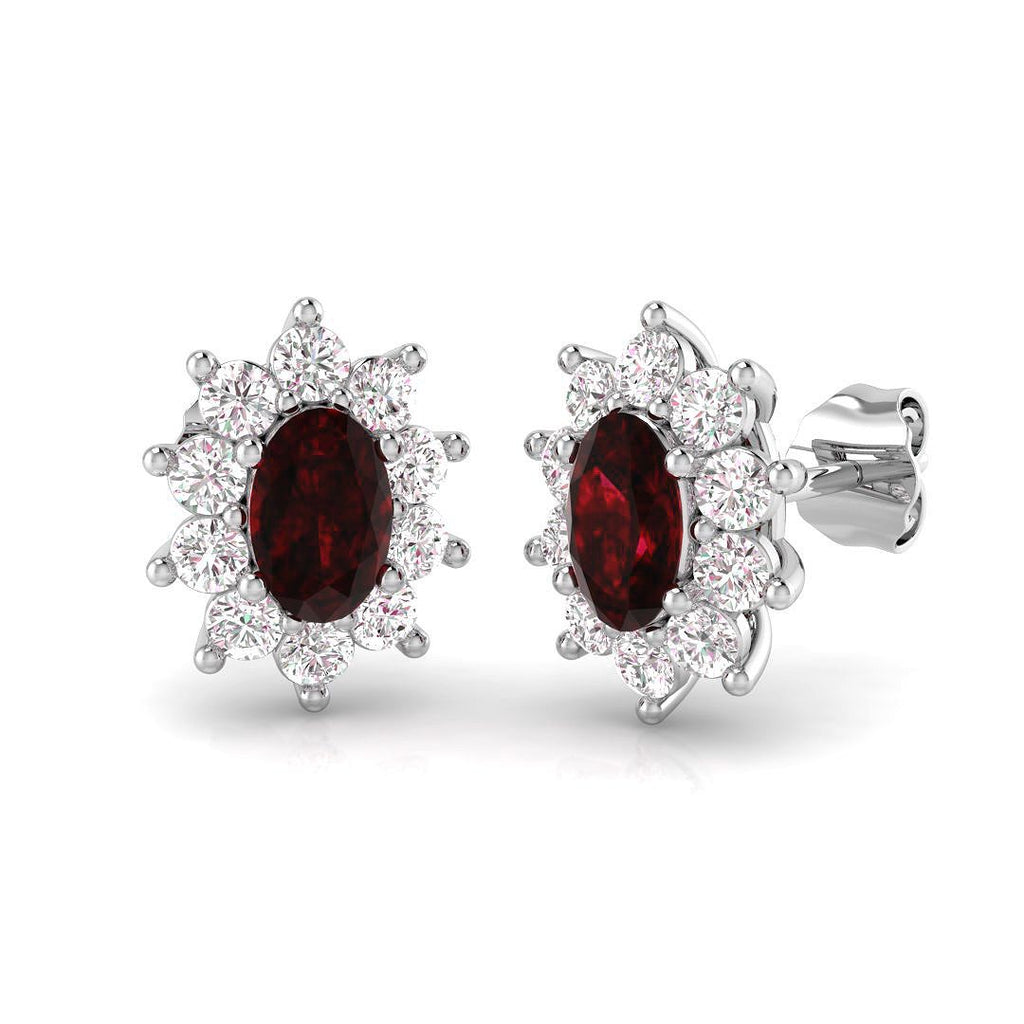 BJE0061 — Earrings - 18k White Gold