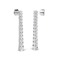 BJE0070 — Earrings - 9k White Gold