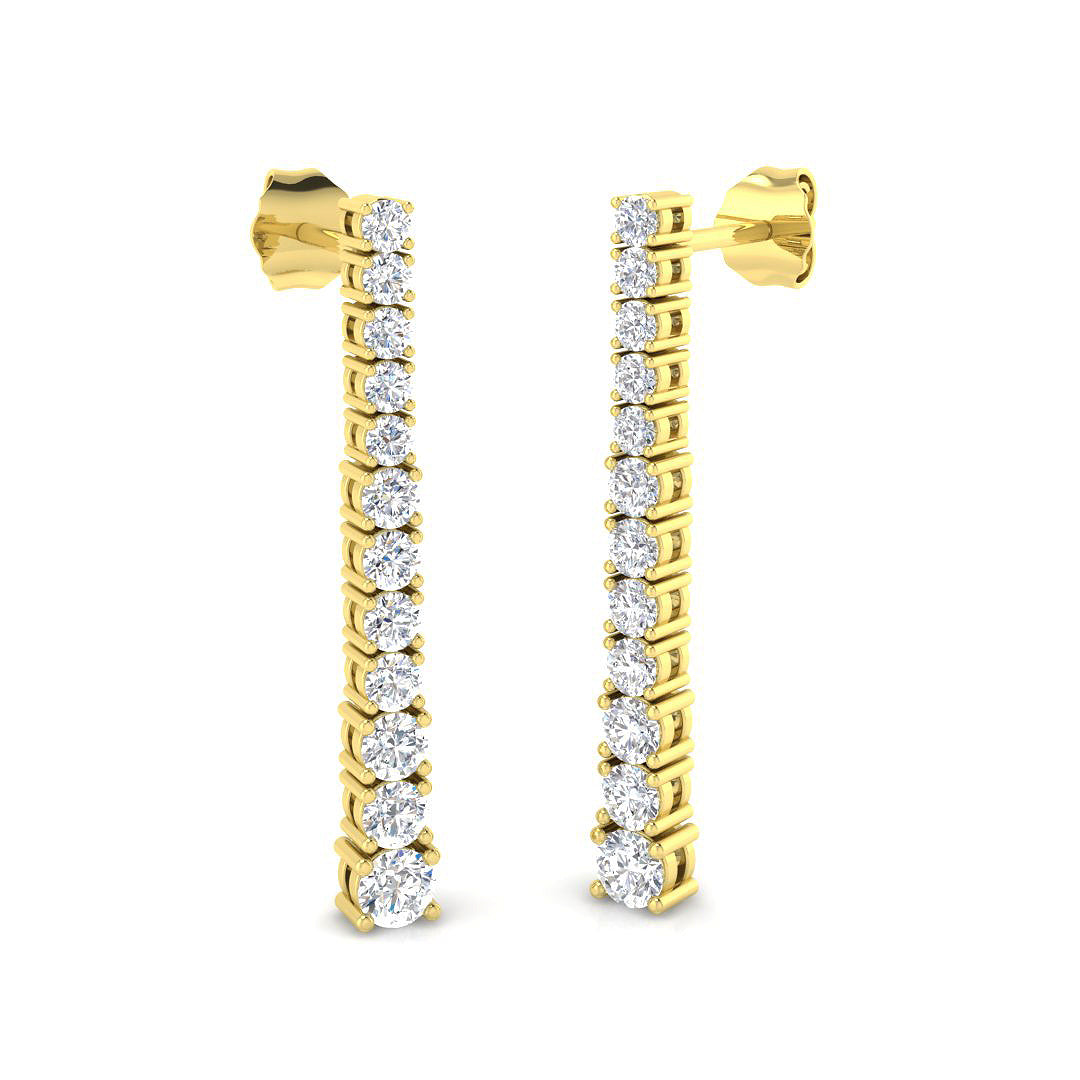 BJE0070 — Earrings - 9k Yellow Gold