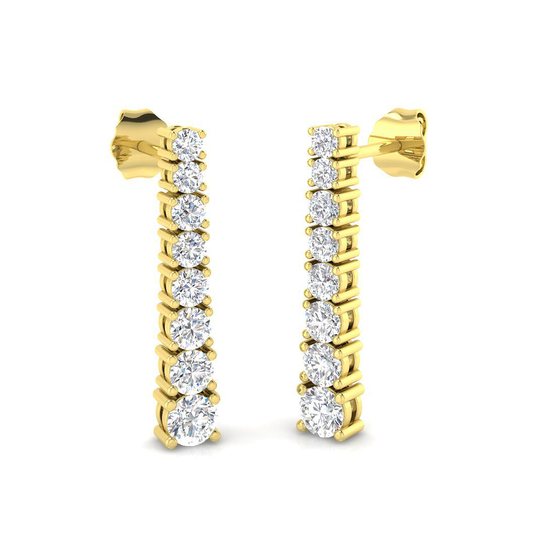 BJE0071 — Earrings - 9k Yellow Gold