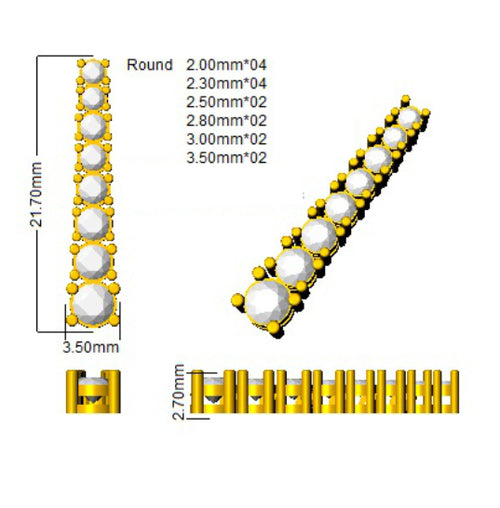 BJE0071 — Earrings - 9k Yellow Gold detail
