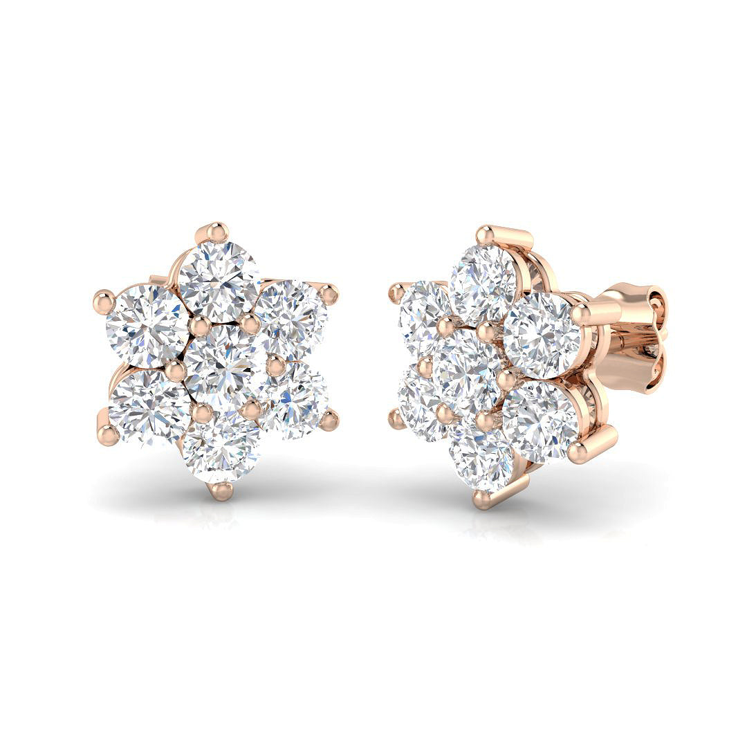 BJE0077 — Earrings - 9k Rose Gold