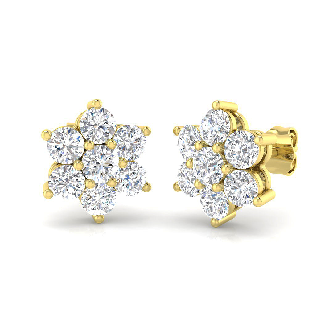 BJE0077 — Earrings - 9k Yellow Gold
