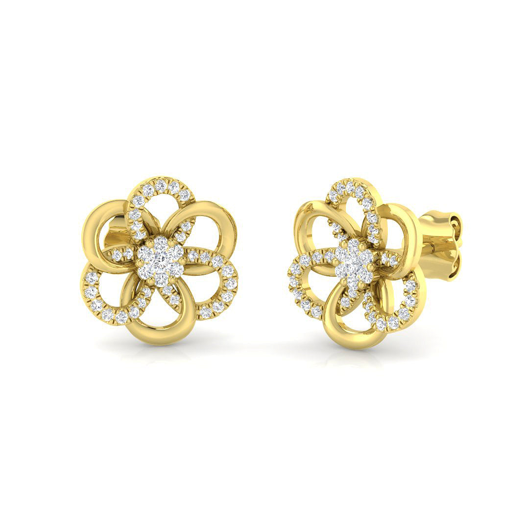 BJE0079 — Earrings - 9k Yellow Gold
