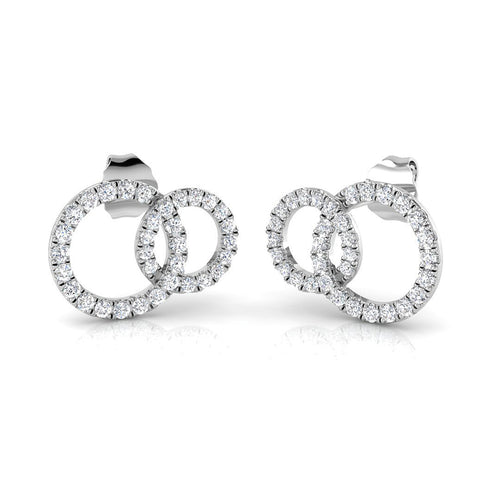 BJE0087 — Earrings - 9k White Gold