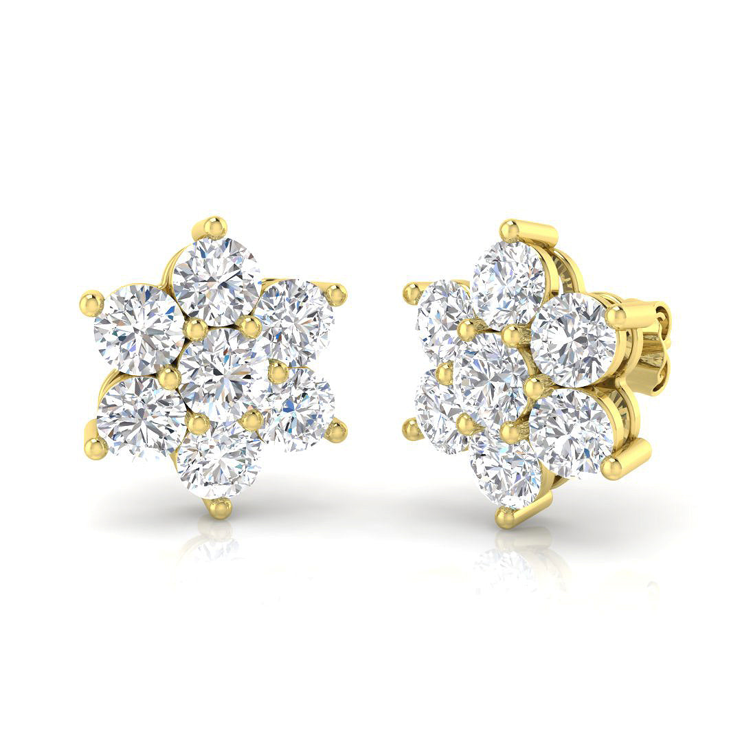 BJE0088 — Earrings - 9k Yellow Gold