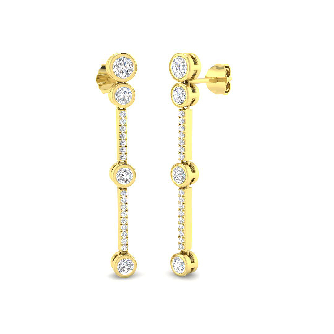BJE0094 — Earrings - 9k Yellow Gold