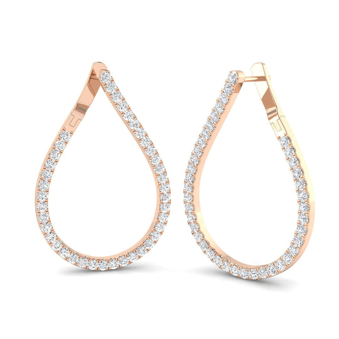 BJE0095 — Earrings - 9k Rose Gold