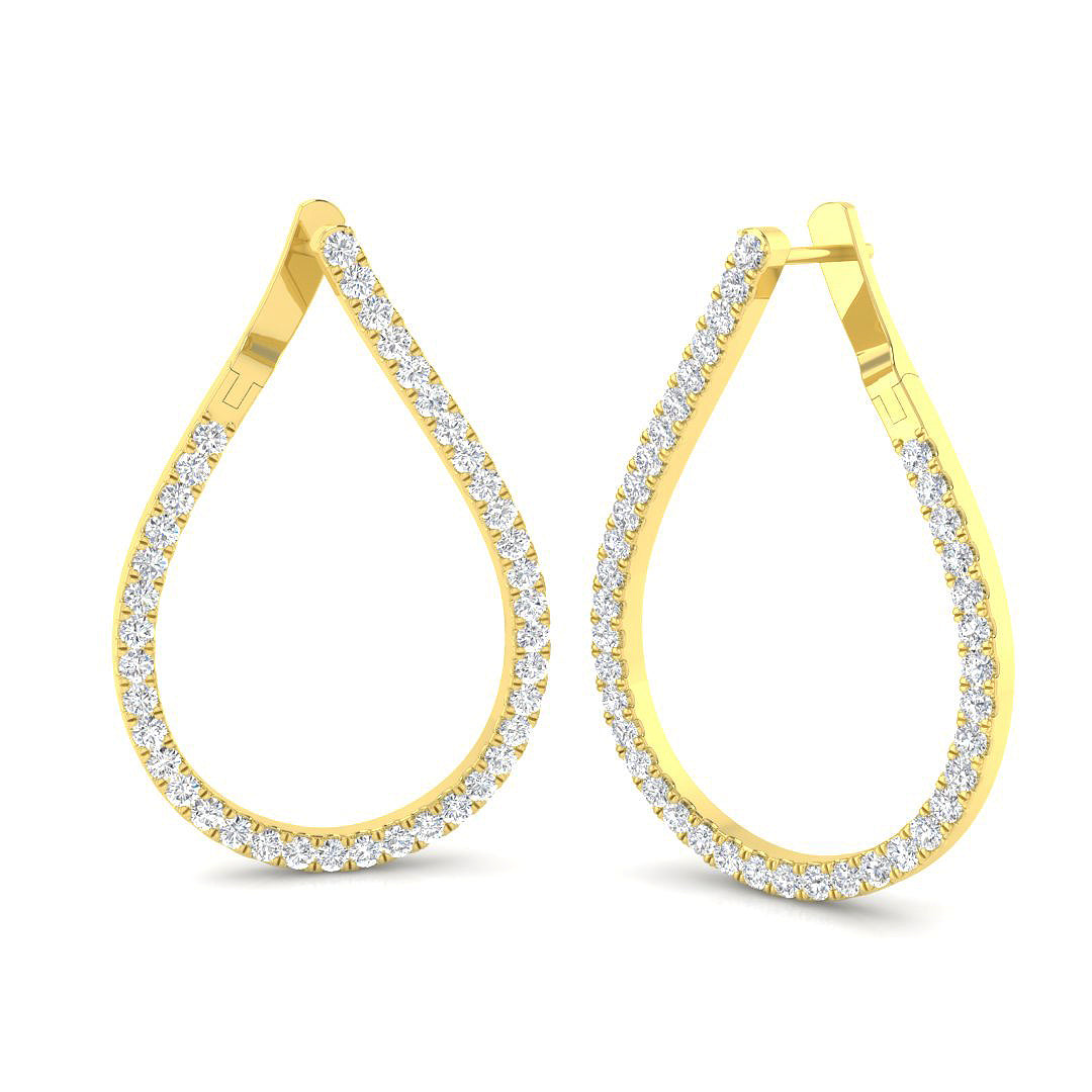 BJE0095 — Earrings - 9k Yellow Gold