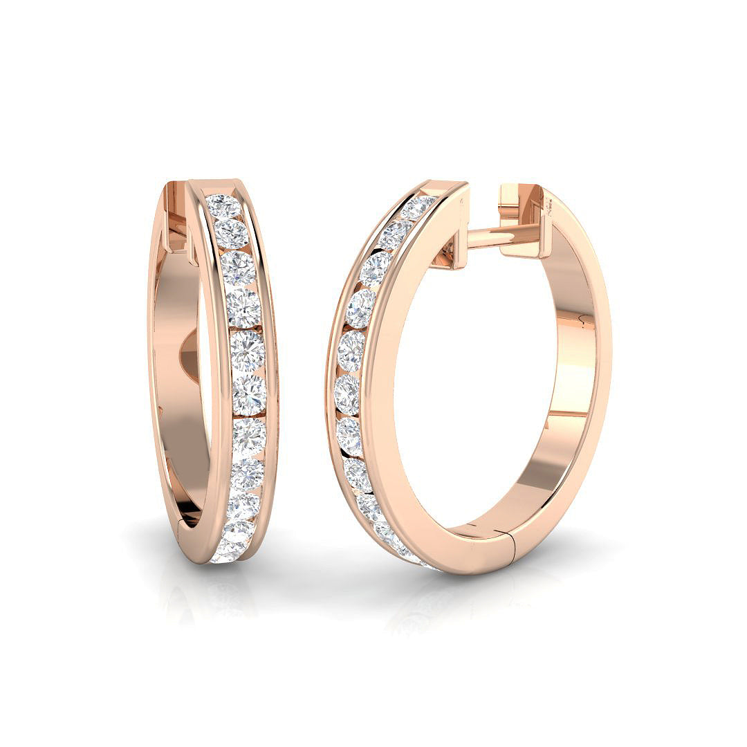 BJE0096 — Earrings - 9k Rose Gold