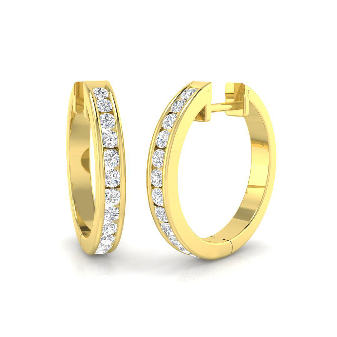 BJE0096 — Earrings - 9k Yellow Gold