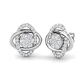 BJE009 — Earrings - 9k White Gold