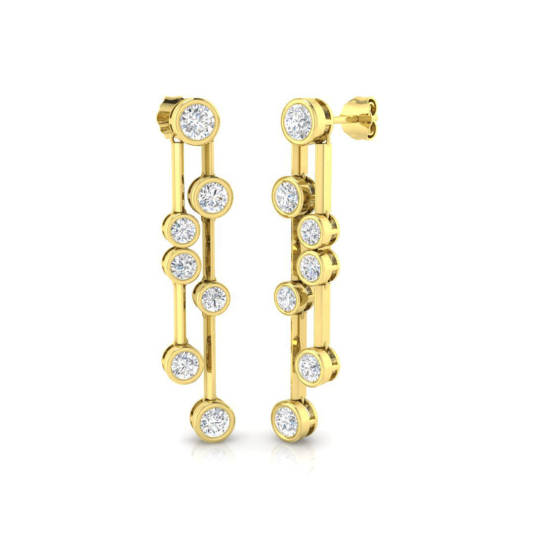 BJE0105 — Earrings - 9k Yellow Gold