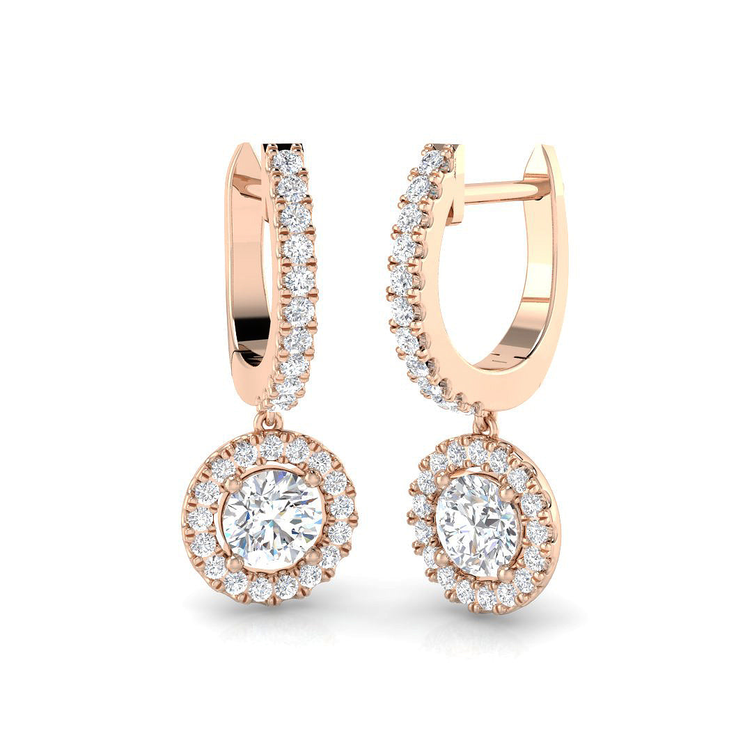 BJE0107 — Earrings - 9k Rose Gold