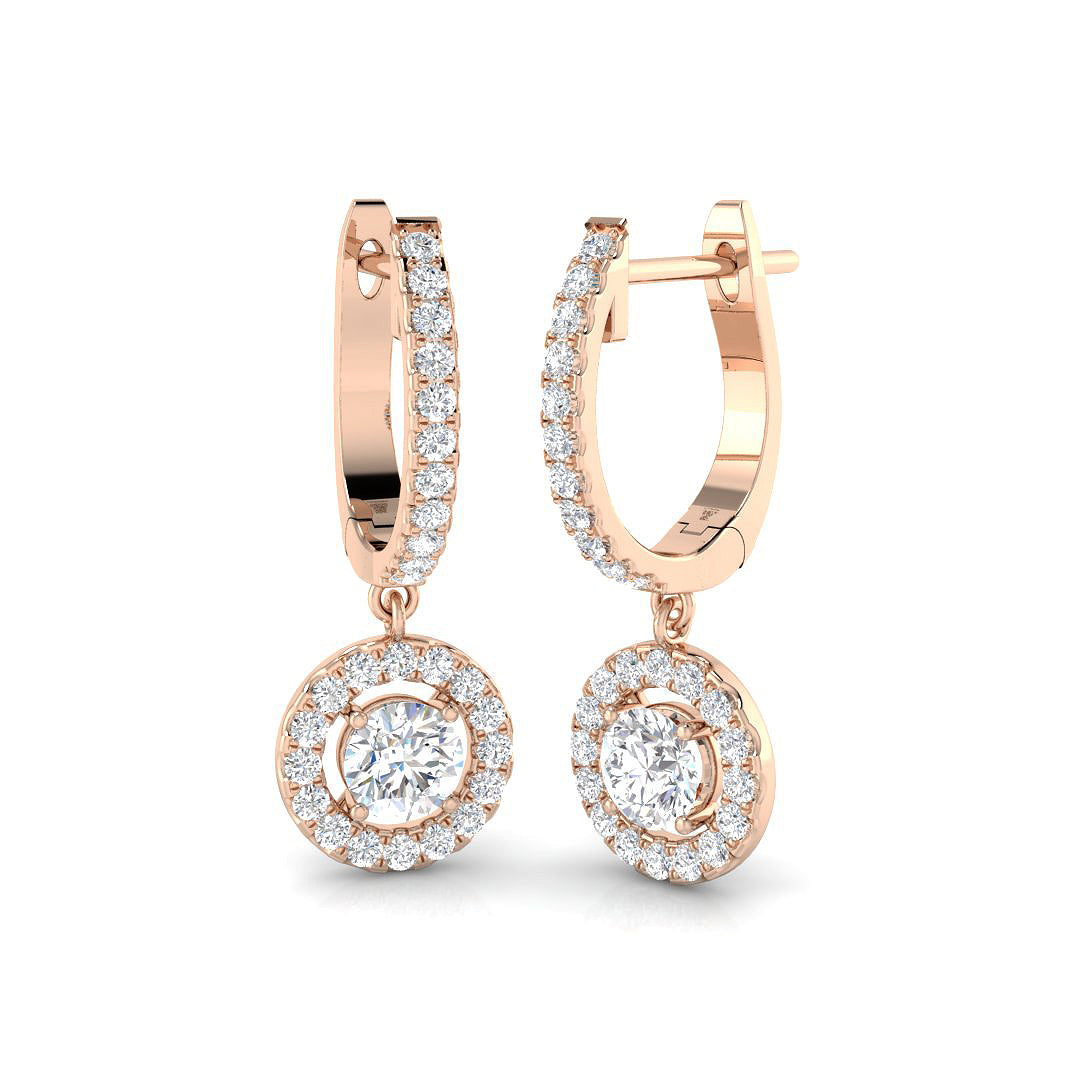 BJE0108 — Earrings - 9k Rose Gold