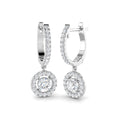 BJE0108 — Earrings - 9k White Gold