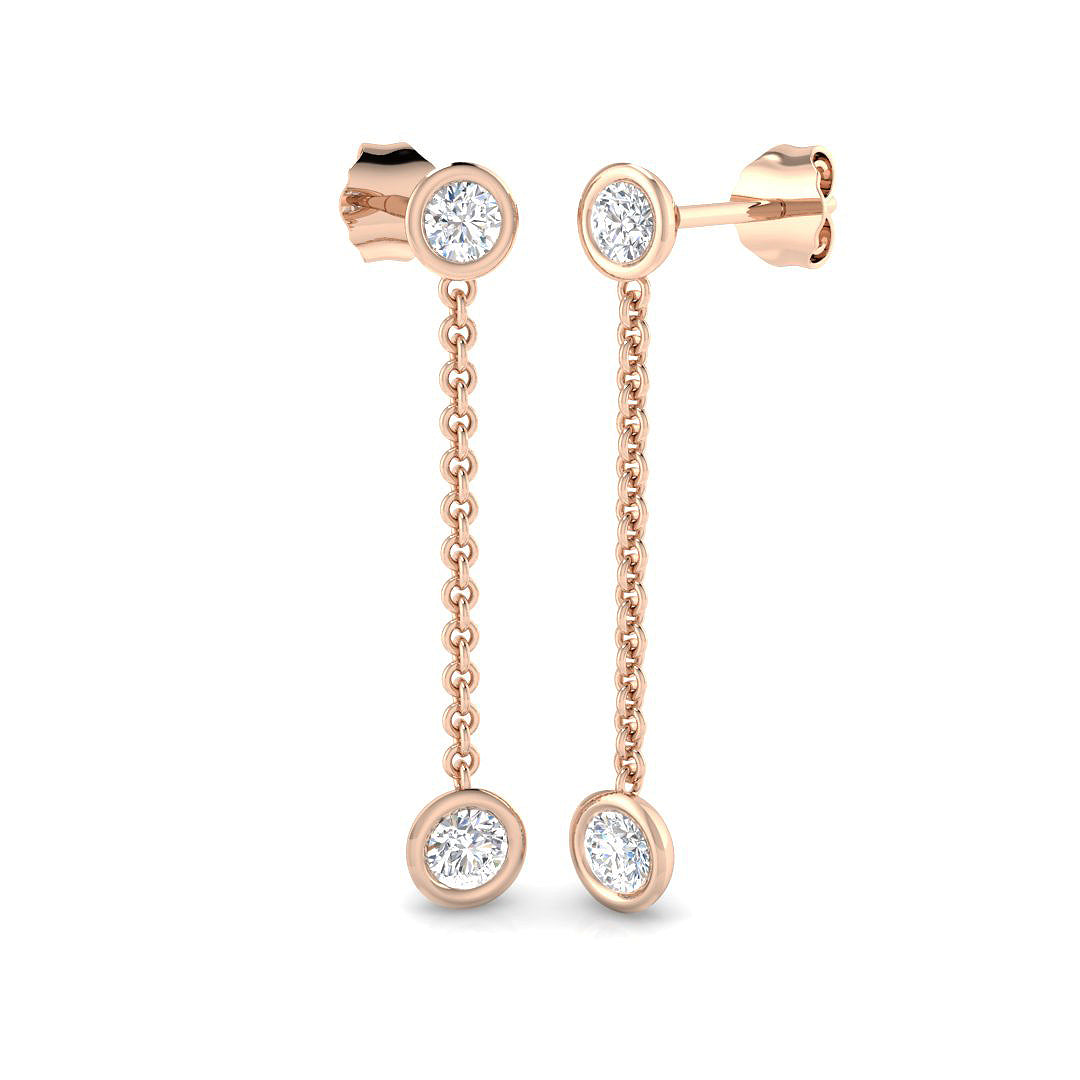 BJE0109 — Earrings - 9k Rose Gold