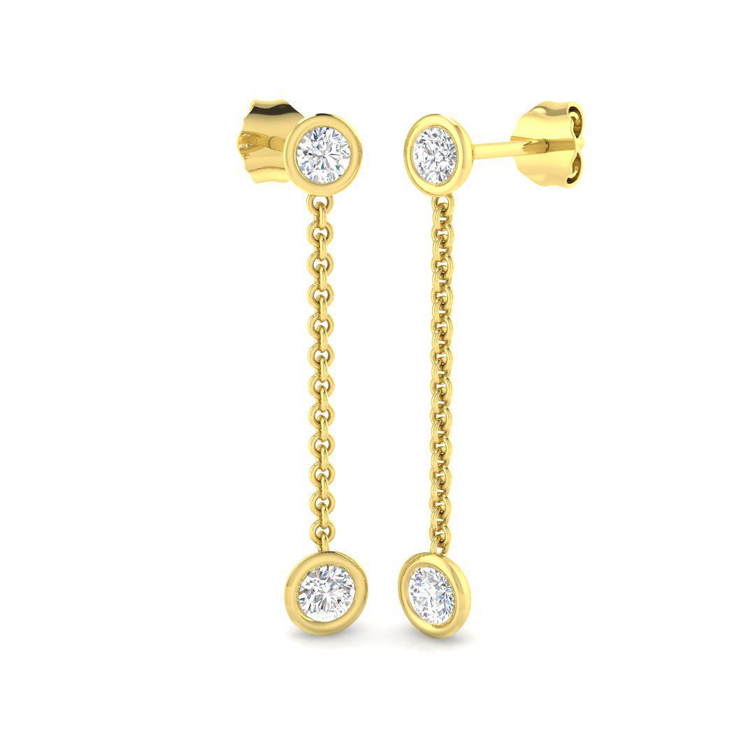 BJE0109 — Earrings - 9k Yellow Gold