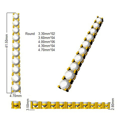 BJE0112 — Earrings - 9k Yellow Gold detail