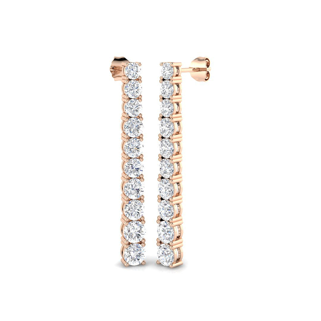 BJE0112 — Earrings - 9k Rose Gold