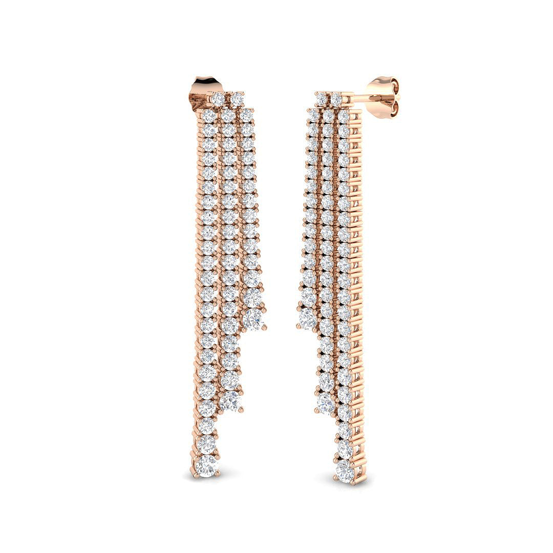 BJE0113 — Earrings - 9k Rose Gold
