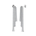 BJE0113 — Earrings - 9k White Gold
