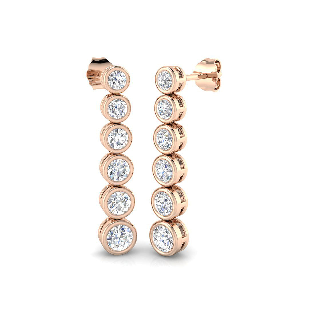 BJE0114 — Earrings - 9k Rose Gold