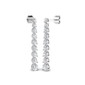 BJE0118 — Earrings - 9k White Gold