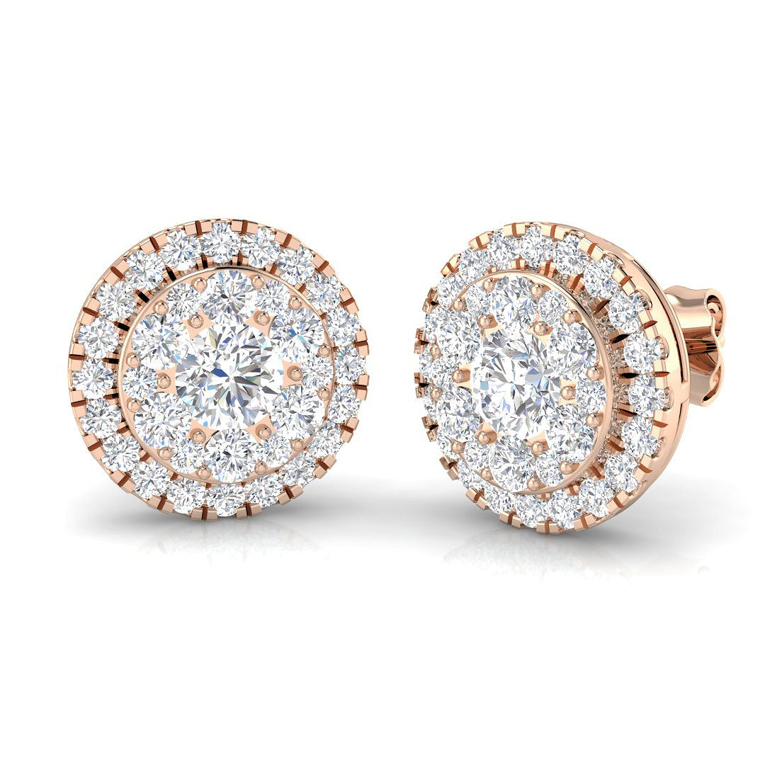 BJE0129 — Earrings - 9k Rose Gold