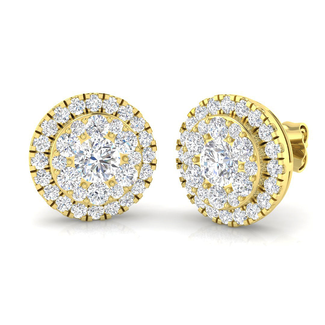 BJE0129 — Earrings - 9k Yellow Gold