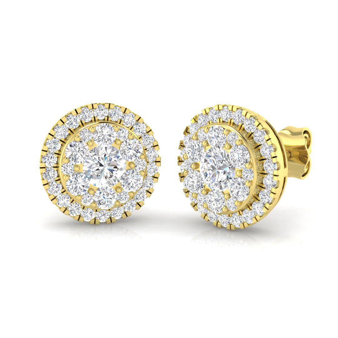 BJE0130 — Earrings - 9k Yellow Gold