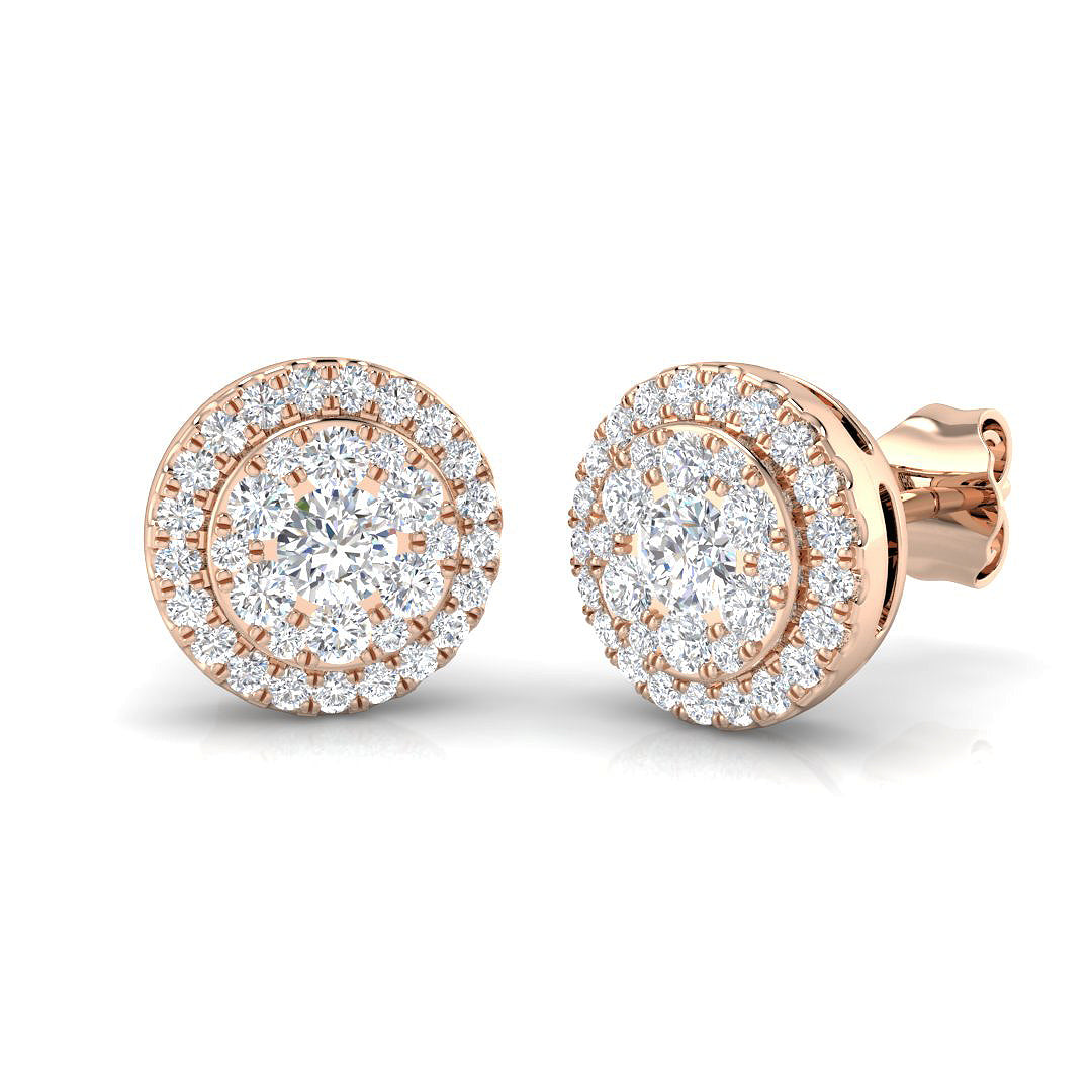 BJE0132 — Earrings - 9k Rose Gold