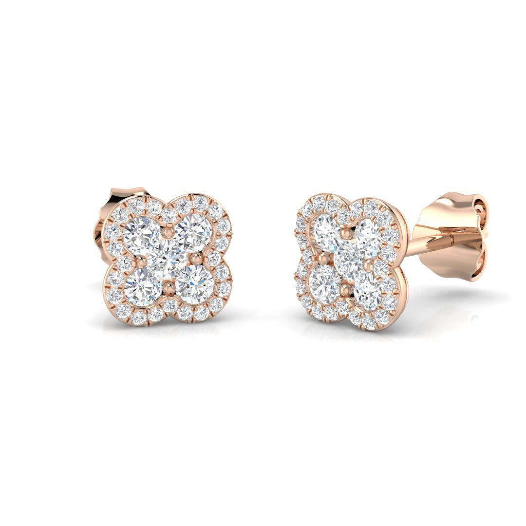 BJE0133 — Earrings - 9k Rose Gold