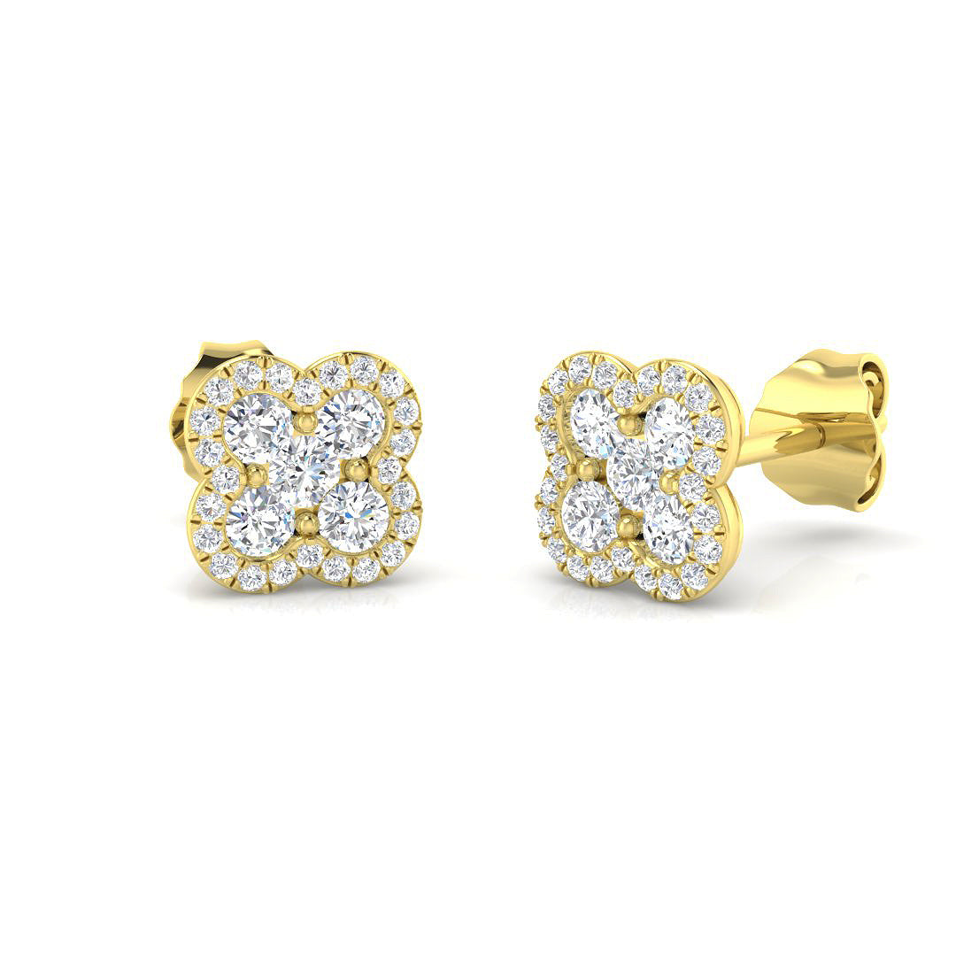 BJE0133 — Earrings - 9k Yellow Gold