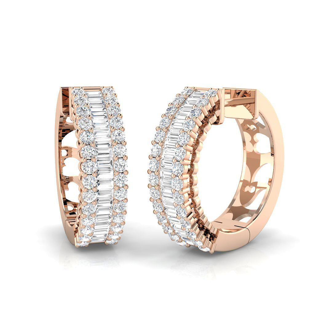 BJE0137 — Earrings - 9k Rose Gold