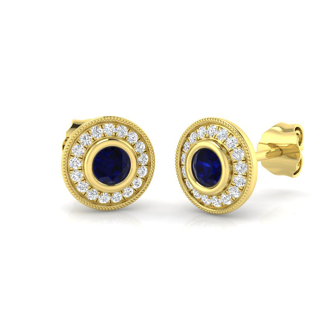 BJE0143 — Earrings - 9k Yellow Gold