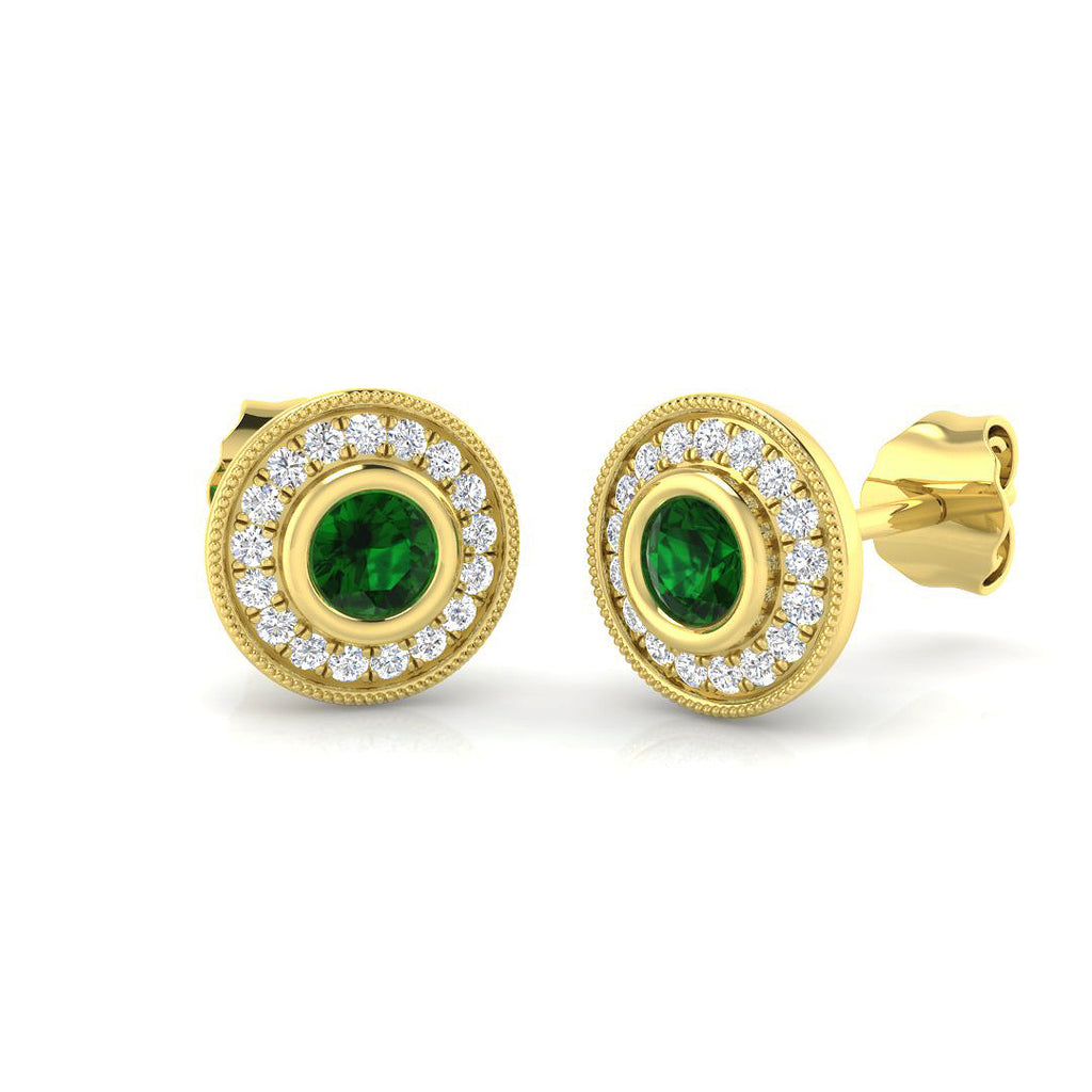BJE0143 — Earrings - 9k Yellow Gold