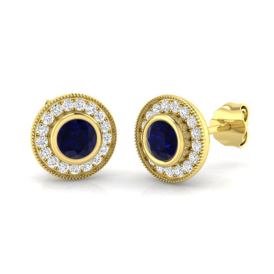 BJE0144 — Earrings - 9k Yellow Gold