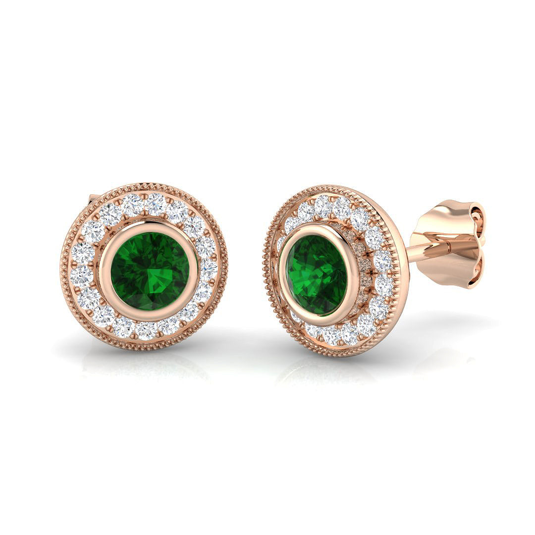BJE0144 — Earrings - 9k Rose Gold
