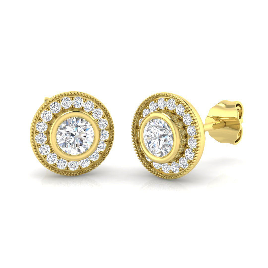 BJE0144 — Earrings - 9k Yellow Gold