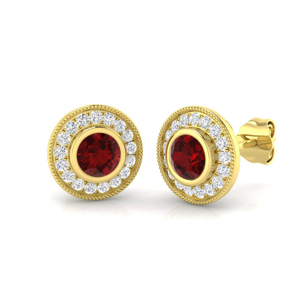 BJE0145 — Earrings - 9k Yellow Gold