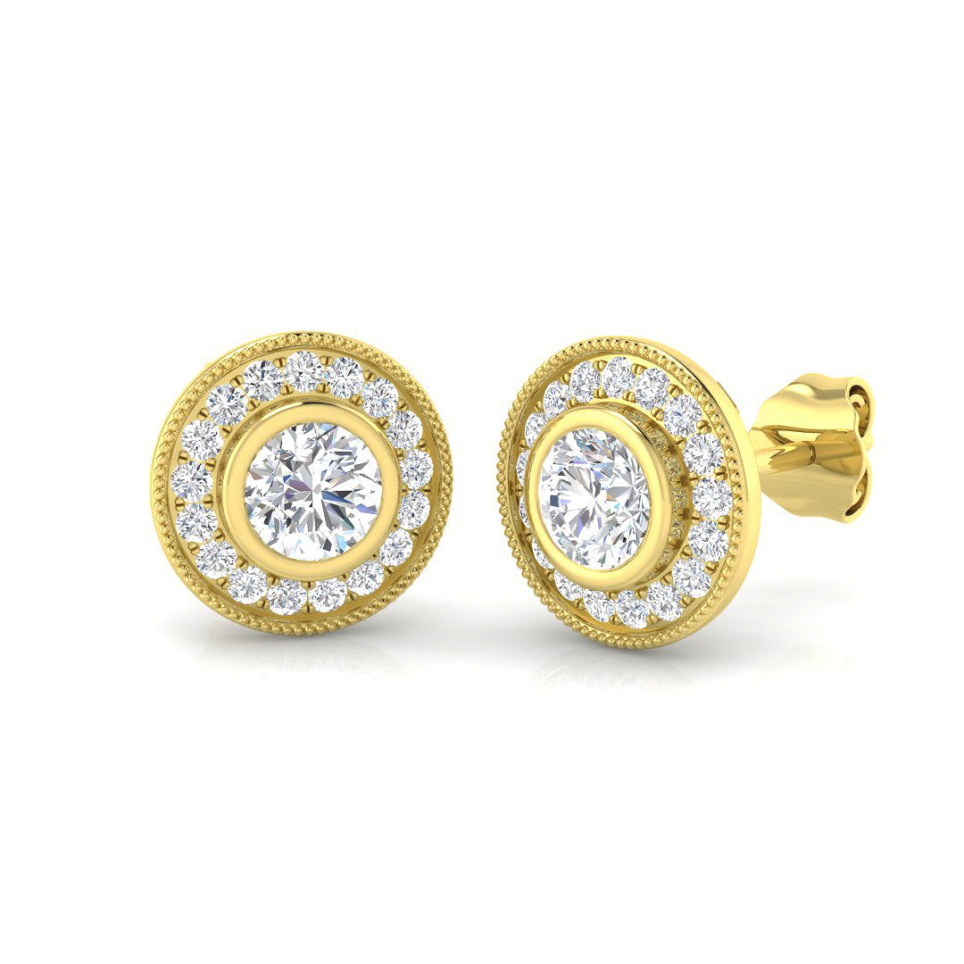 BJE0145 — Earrings - 9k Yellow Gold