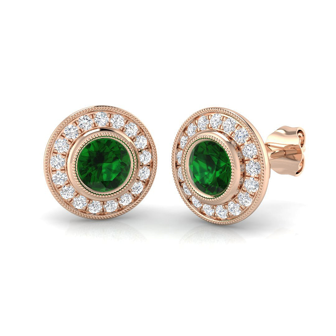BJE0146 — Earrings - 9k Rose Gold