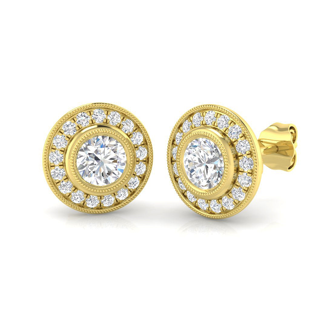 BJE0146 — Earrings - 9k Yellow Gold