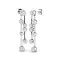 BJE0149 — Earrings - 9k White Gold