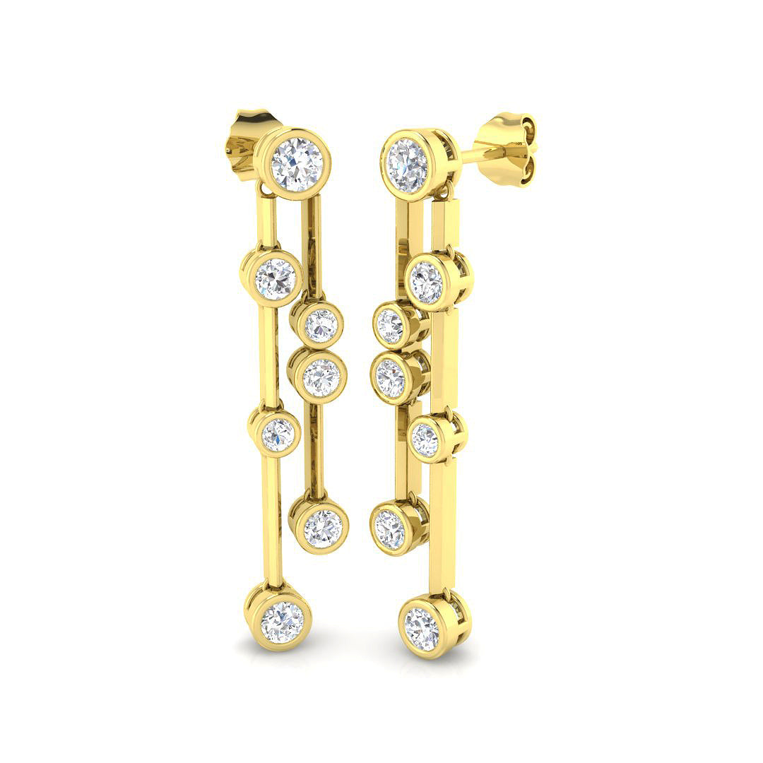 BJE0149 — Earrings - 9k Yellow Gold